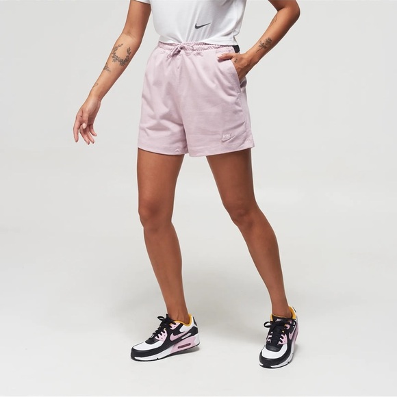 Nike Shorts Women's Size Medium Lilac Purple Jersey Vintage Sweat Short Cotton - Picture 13 of 14